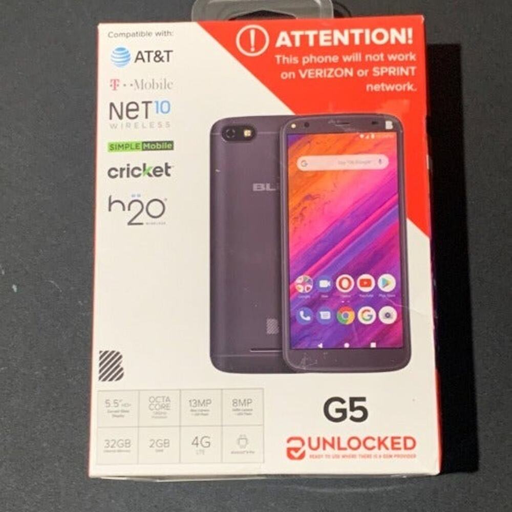 BLU G5 Unlocked phone (32GB) - Black